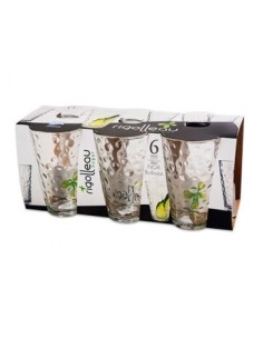 Vaso X6 T-l Noa Burbujas 400ml 68787 Rigolleau Dol01 -b6-