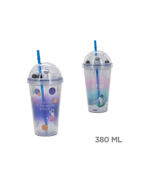 Vaso 450ml C-sorbete  Astronauta C-tapa 14787 Tar02