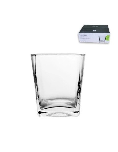 Vaso 290ml Whisky X6 Cuadrado 66760013 Cr02 -m- -p-