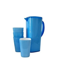 Jarra 1500ml + 4 Vasos Acrilico En Caja Y-485-2z Pk01