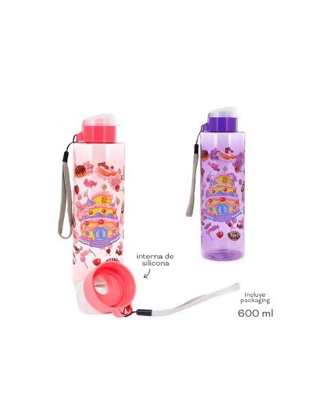 Botella 700ml Plast  C-tapa Pico Rosca Lisa 31332-40498 Ben02