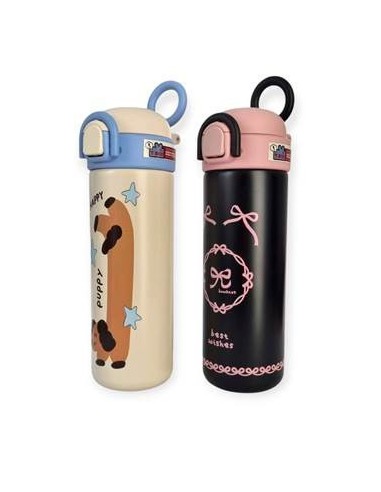 Botella Acero 500ml 2mod 6112 6113 Hom01