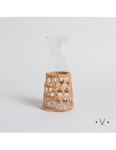 Botella 1 1lts Vidrio C-funda Maja 0528196 Mish02