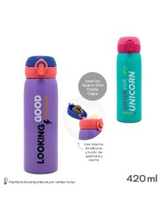 Botella Termica 420ml Trendy 14089-14090 Tar02