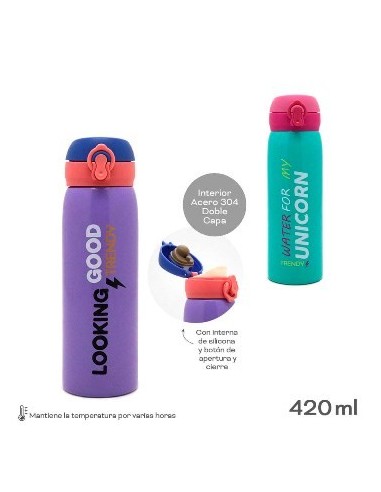 Botella Termica 420ml Trendy 14089-14090 Tar02