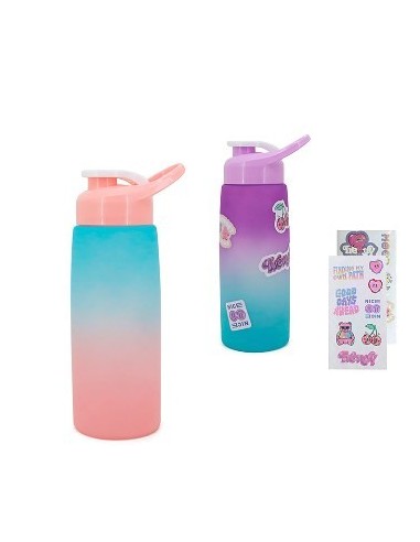 Botella 900ml Plast  Degrade Trendi 17394 Tar02