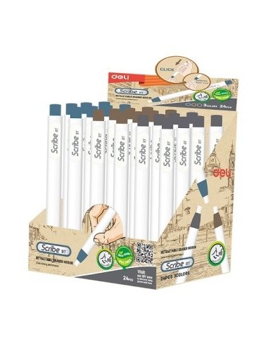 Goma Borrar Lapiz Retractil Eh01800 Deli (b24)