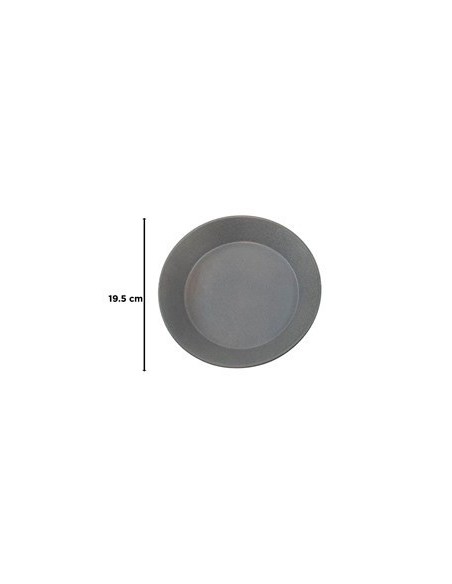 Plato Hondo 20cm Ceramica Carbon 132778201  Ori02