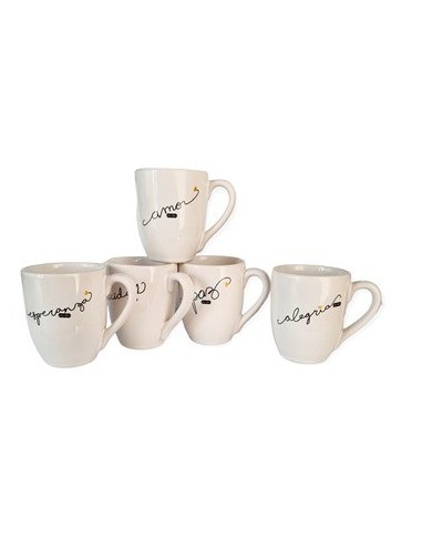 Jarro Mug Ceramica Deco Surt. Ga137deco Genko (b24)