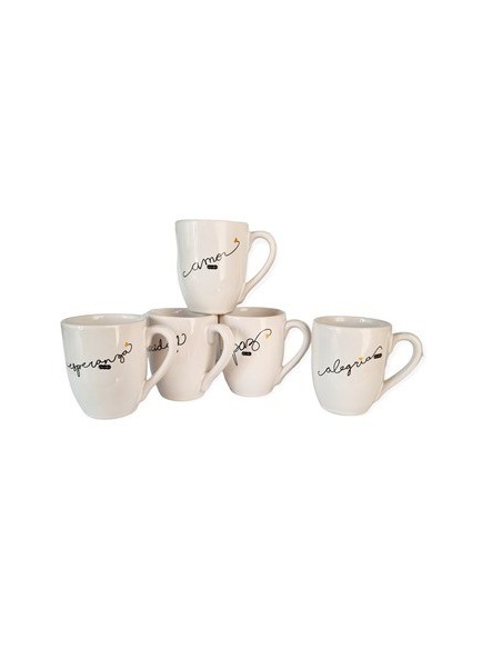 Jarro Mug Ceramica Deco Surt. Ga137deco Genko (b24)