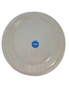 Plato Playo 26cm Gris Red. 10201008 Crm01