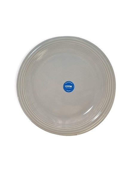 Plato Playo 26cm Gris Red. 10201008 Crm01