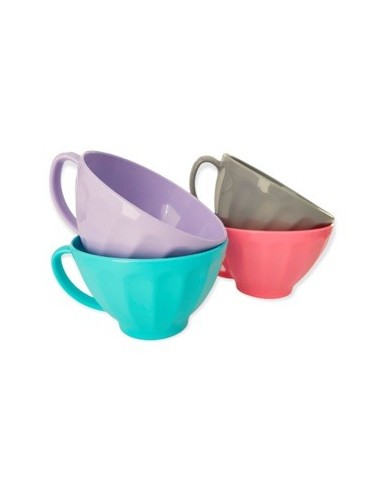 Tazon Sopero Plast  Facetado Colores Surt  900235 Bea01