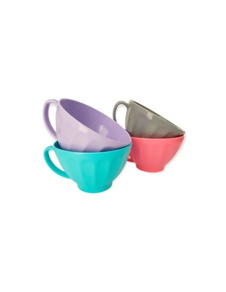 Tazon Sopero Plast  Facetado Colores Surt  900235 Bea01