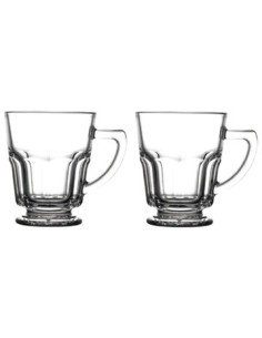 Jarro X2 Vidrio C-pie Casablanca Pasabahce En Caja 55202 Bath02 -m- -m-