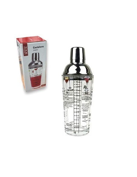 Coctelera 450ml Vidrio C-medida 57916400 Cr02