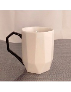 Jarro Mug Asa Black 200ml Geometrico 59297 Pel02