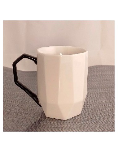 Jarro Mug Asa Black 200ml Geometrico 59297 Pel02