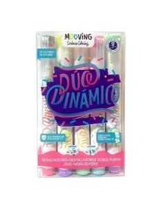 Resaltador X5 Unid Doble Punta 3051405 Moo01 -b12-