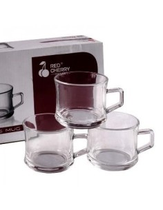 Taza Cafe X6 Vidrio 200ml 105097 Dsa01