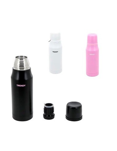 Termo 750ml Acero Inoxidable Doble Capa Trendy 18435 Tar02