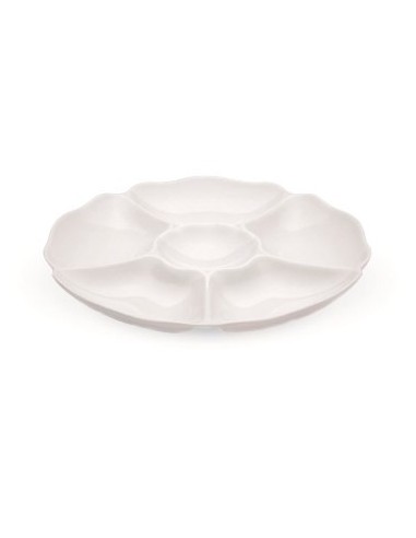 Copetinero Red.5 Div. Porcelana Bca 1124628 Wal02