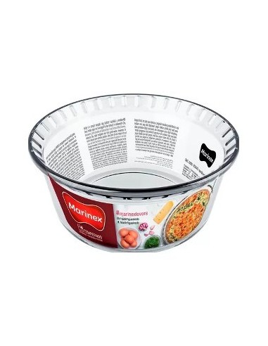 Molde Soufle P-horno 1 40lts Vidrio 638601 Nar01