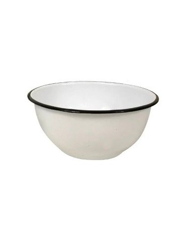 Bowl 20cm Enlozado Blanco Vaj007085 Dun01