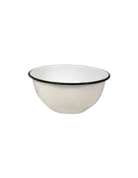 Bowl 20cm Enlozado Blanco Vaj007085 Dun01