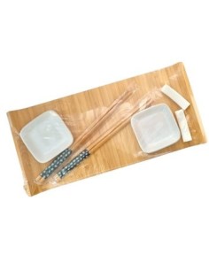 Set De Sushi C- Tabla+palitos+cazuelas Ca5444 Ca5443z Pk01