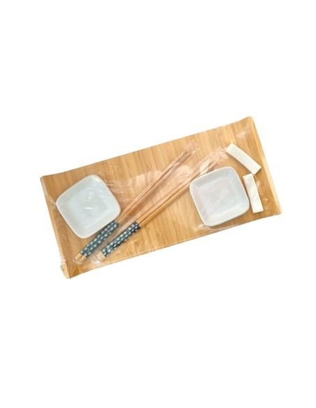 Set De Sushi C- Tabla+palitos+cazuelas Ca5444 Ca5443z Pk01
