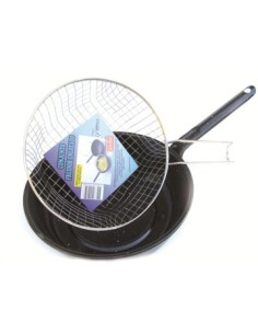 Sarten C/canasto Freidor Enlozado Vitrificado Var011 Kuf01 0291 Fat01 2050 Jovifel (b12)