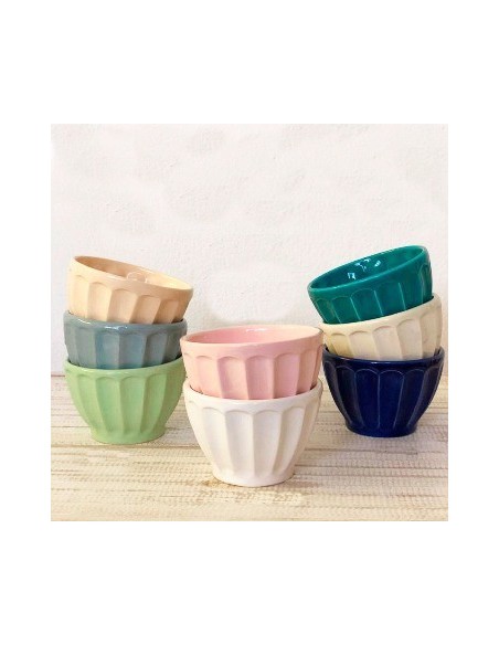 Compotera 12cm Ceramica Vainilla 300cc Art 943 Tco01