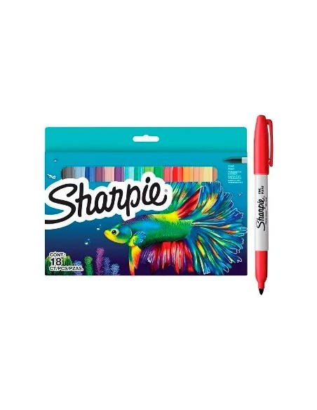 Marcadores X18 Acuarelables Sharpie 2201230 New02