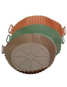 Molde Silicona Para Air Fryer 3 Col Pastel 1130202 Wal02