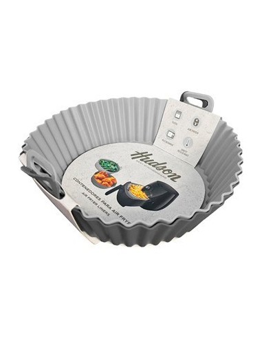 Molde X2 Para Air Fryer Silicona 15x6 Sm01 Hud01