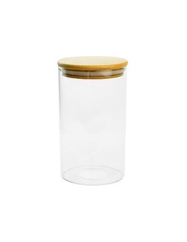 Frasco 1100ml Vidrio C-tapa Bamboo C5262 Dec01