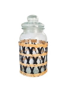 Frasco 23cm Vidrio C-ratan Ca5487 Pk01