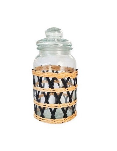 Frasco 23cm Vidrio C-ratan Ca5487 Pk01