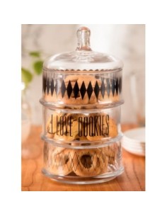 Frasco Vidrio 3 Piezas 23 5 X 13cm 94ba7082 Dol01