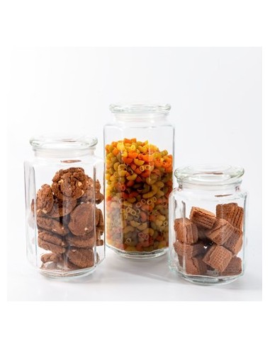 Frasco 21cm Vidrio Octogonal Co570 Co895 18836 Coc-214 Lab02 Dec01