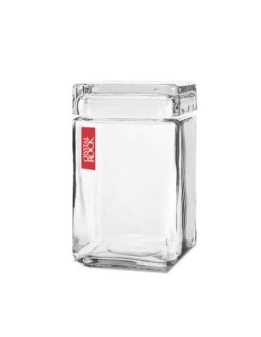 Frasco 19x10cm Vidrio Cuadrado 5799565 Cr02