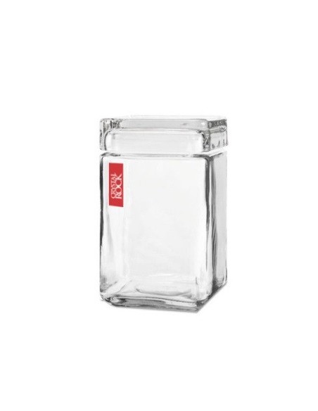 Frasco 19x10cm Vidrio Cuadrado 5799565 Cr02