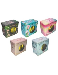 Lata Galletera Rectangular Decorada C- Visor Y Tapa 045la33109- 40906 33110 Dol01 Mar02