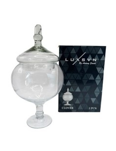 Frasco Vidrio Decorativo En Caja Cjh33-17 Ramy02