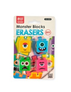 Goma Borrar Fantasia X4 Encastrable Monster 25-345 Mp01