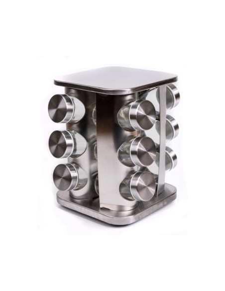 Especiero X12 Acero-vidrio  4620562 Rzy-24471 Bar02 Ramy02