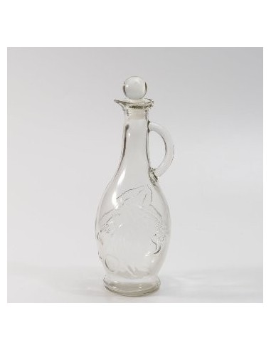 Aceitero-vinagrero 25cm Vidrio Tejido Cb23c033-2 Rey03