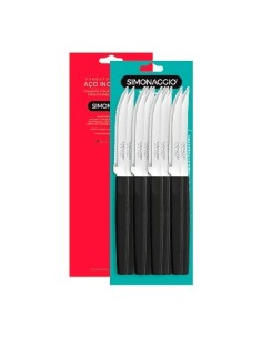 Cuchillo Mesa X12 M-plast  Simonaggio 9824-12n Mat01