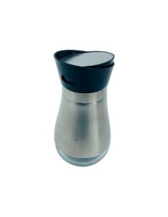 Salero 11cm Vidrio Y Acero C- Tapa Plast  Fg000531 Df50247 Pk01 46ba8278 Dol01 Ori02